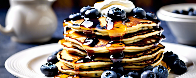 Delicious Blueberry Pancake Recipe