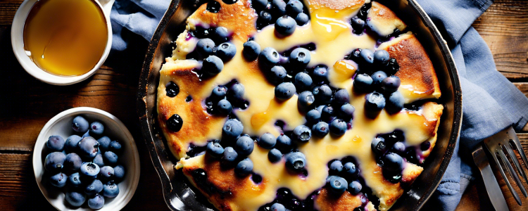 Blueberry Pancake Casserole Recipe